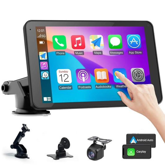 【Paslda】New Year Gift ：2026 Upgraded Wireless Carplay Screen for Andriod & Iphone : the Ultimate Portable Car Play Adapter for Seamless In-Car Entertainment