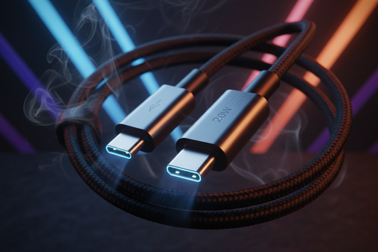 USB-C Cable Dramatic Shot